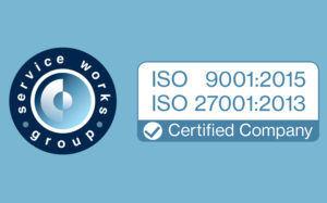 Service Works Awarded ISO 9001 and 27001 certifications
