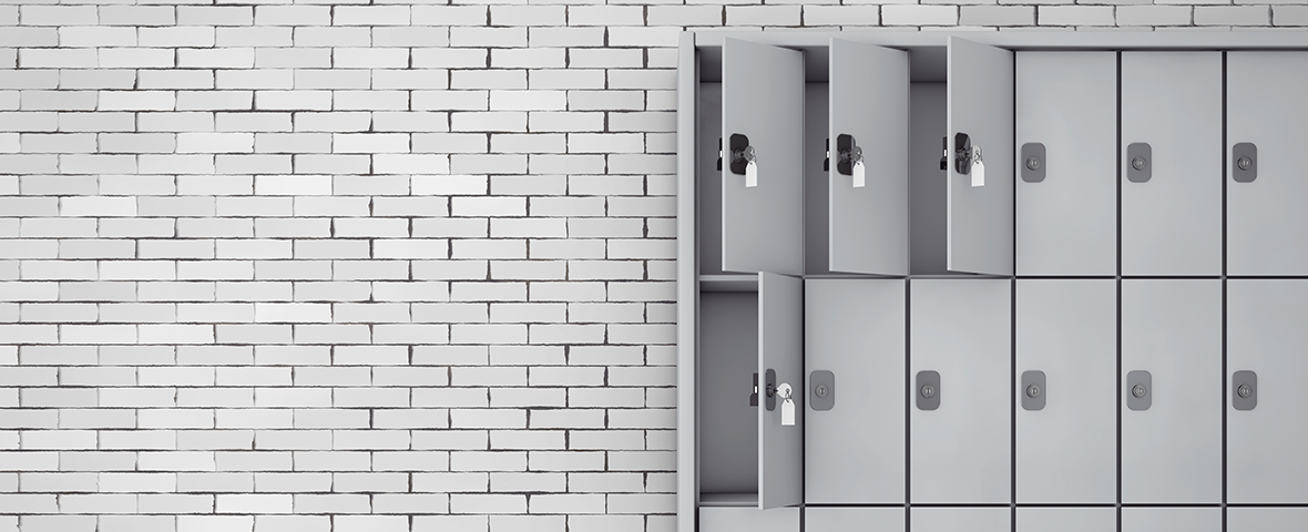 Locker management for agile workplaces